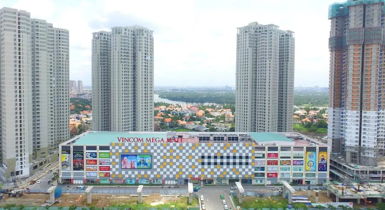 Hhomes - Cozy 1 Bedroom View Bikini & Pool Gym At Masteri Thao Dien D2 Ho Chi Minh City Apartment