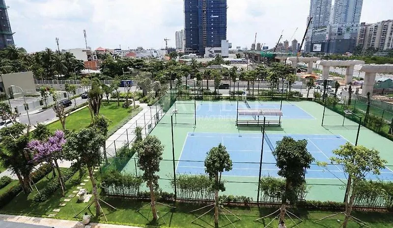 Hhomes - Cozy 1 Bedroom View Bikini & Pool Gym At Masteri Thao Dien D2 Ho Chi Minh City 0*,  Vietnam