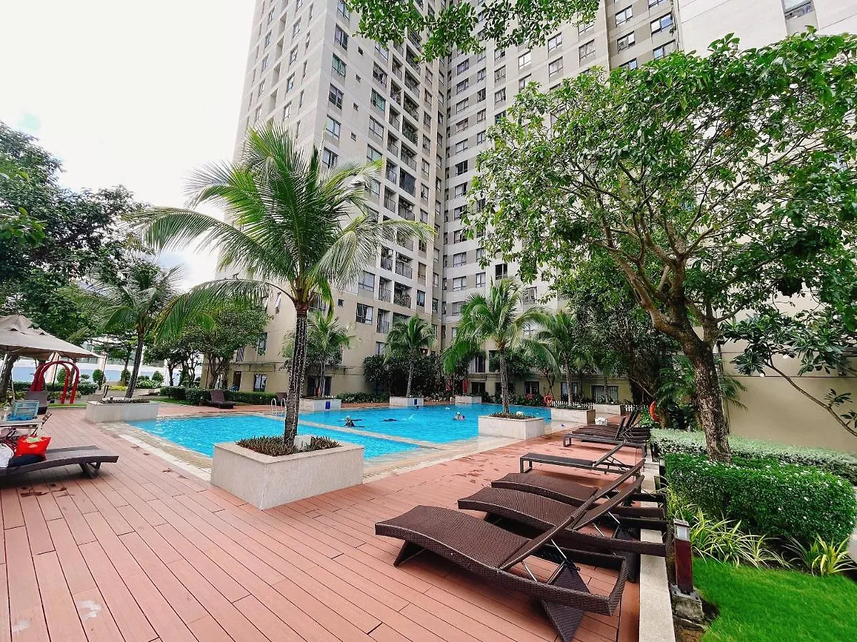 Hhomes - Cozy 1 Bedroom View Bikini & Pool Gym At Masteri Thao Dien D2 Ho Chi Minh City 0*,  Vietnam